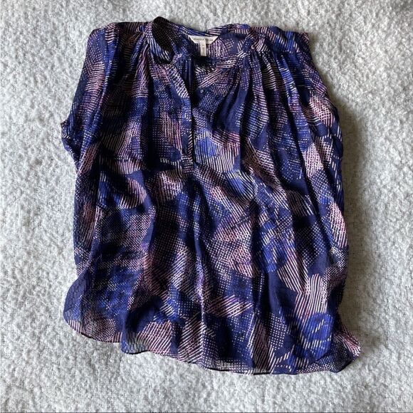 Rebecca Taylor silk blouse 4 - Picture 1 of 7